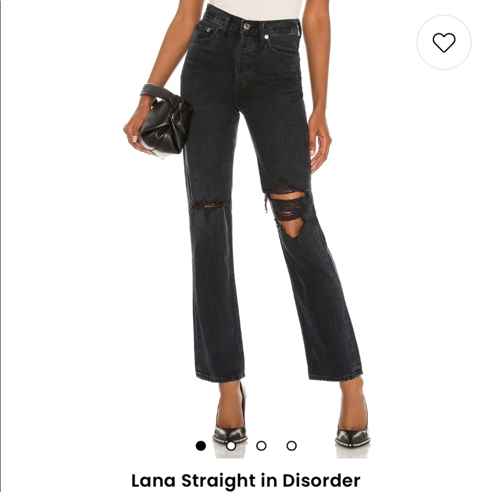 Agolde Lana Straight Jeans
